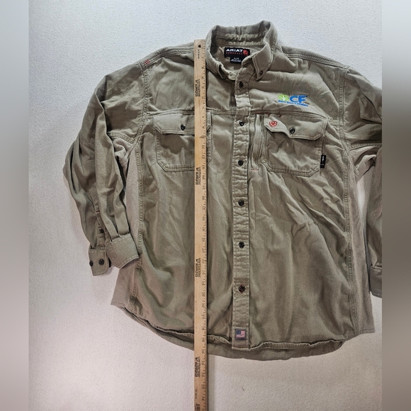 Ariat FR Shirt XL CAT 2 Flame Resistant Workwear - Picture 5 of 10